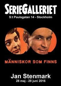 Människor som finns: utställning av Jan Stenmark @ Seriegalleriet