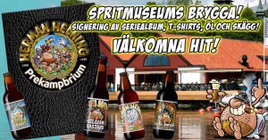 Albumsignering och ölprovning, Spritmuseums brygga! @ Spritmuseum