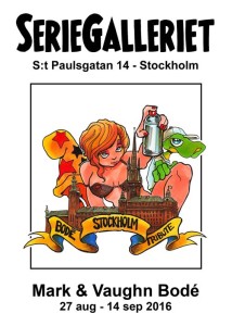 Wizards, lizards & broads - utställning Mark & Vaughn Bodé @ Seriegalleriet