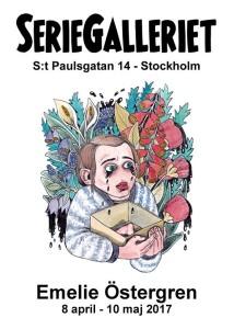 Emelie Östergren på Seriegalleriet @ Seriegalleriet