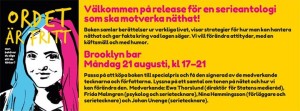 Ordet är fritt @ Bar Brooklyn