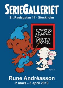 Utställning Bamses skola @ Seriegalleriet