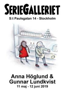 Utställning Igelkotten och Mullvaden @ Seriegalleriet