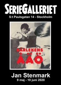 Kärlekens ÅÄÖ Utställning av Jan Stenmark @ Seriegalleriet